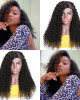 Upart Wigs Jerry Curly Human Hair Glueless Left Side U Part Wigs 100% Human Hair Super Soft