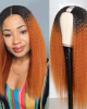 U Part Wig 100% Brazilian Remy Human Hair T1b/30 Ombre Kinky Straight Wigs 200% Density T1b/30 Ombre U Part Wig 100% Brazilian Remy Human Hair T1b/30 Ombre Kinky Straight Wigs 200% Density T1b/30 Ombre