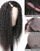 Jerry Curly Hair U Part Wig Side Part Glueless Easy To Wear Human Hair Wigs 150% Density Jerry Curly Hair U Part Wig Side Part Glueless Easy To Wear Human Hair Wigs 150% Density