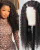 Jerry Curly Hair U Part Wig Side Part Glueless Easy To Wear Human Hair Wigs 150% Density