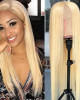613 Blonde Color T Part Wig Straight Hair Human Hair Wigs 613 Blonde Color T Part Wig Straight Hair Human Hair Wigs
