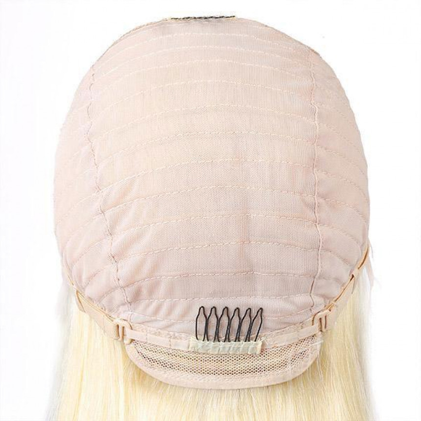 613 Blonde T-Part Lace Front Straight Short Bob Human Hair Wig 613 Blonde T-Part Lace Front Straight Short Bob Human Hair Wig