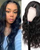 Body Wave Hair T-Part Lace Front Wig 10A Grade Virgin Remy Human Hair Wigs