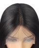 Straight Hair T-Part Lace Front Wig 10A Grade Virgin Remy Human Hair Wigs