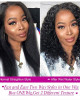 Wet and Wavy Braided Lace Part Human Hair Wig Wet and Wavy Braided Lace Part Human Hair Wig