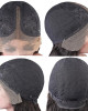 Wet and Wavy Braided Lace Part Human Hair Wig Wet and Wavy Braided Lace Part Human Hair Wig